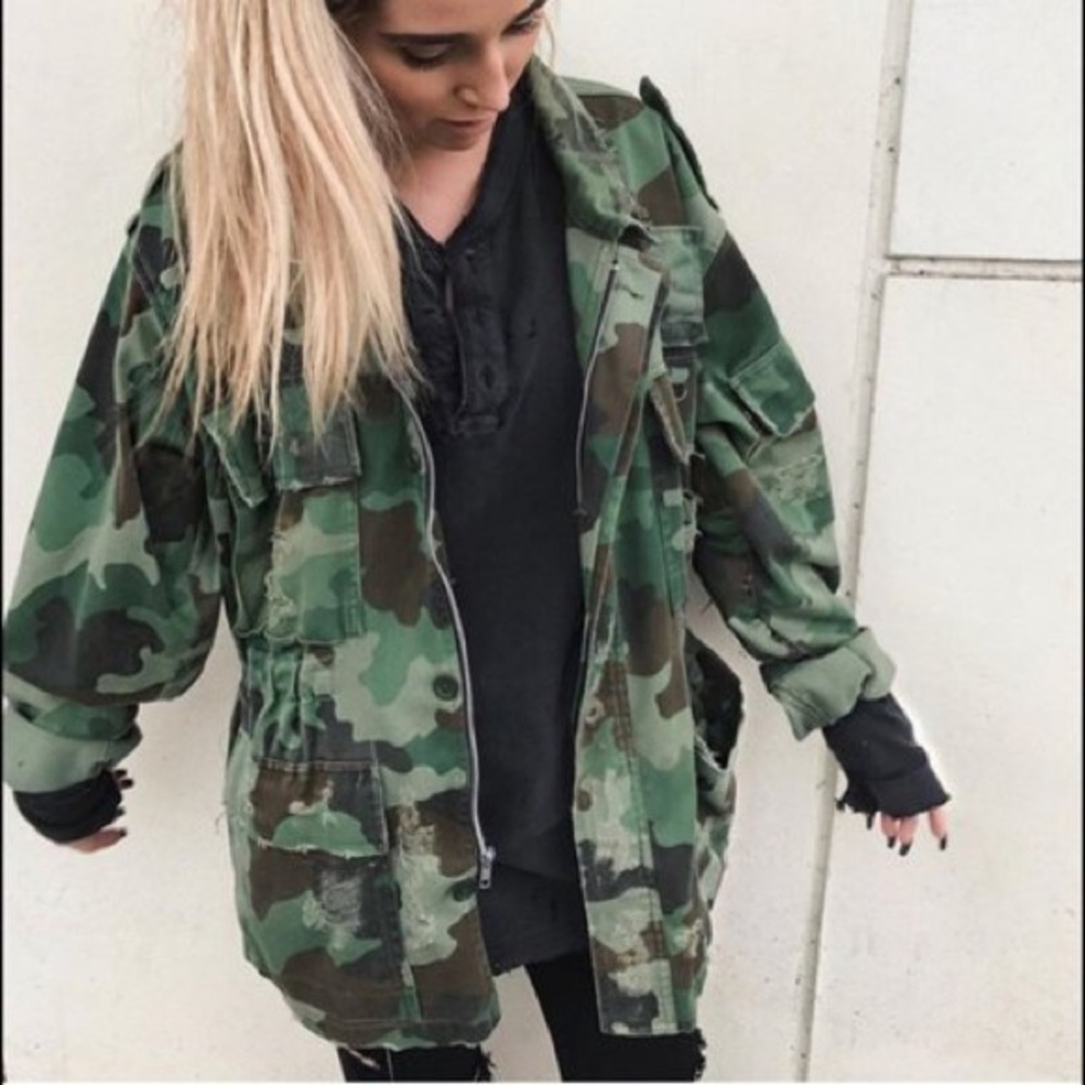 LF CAMO military jacket